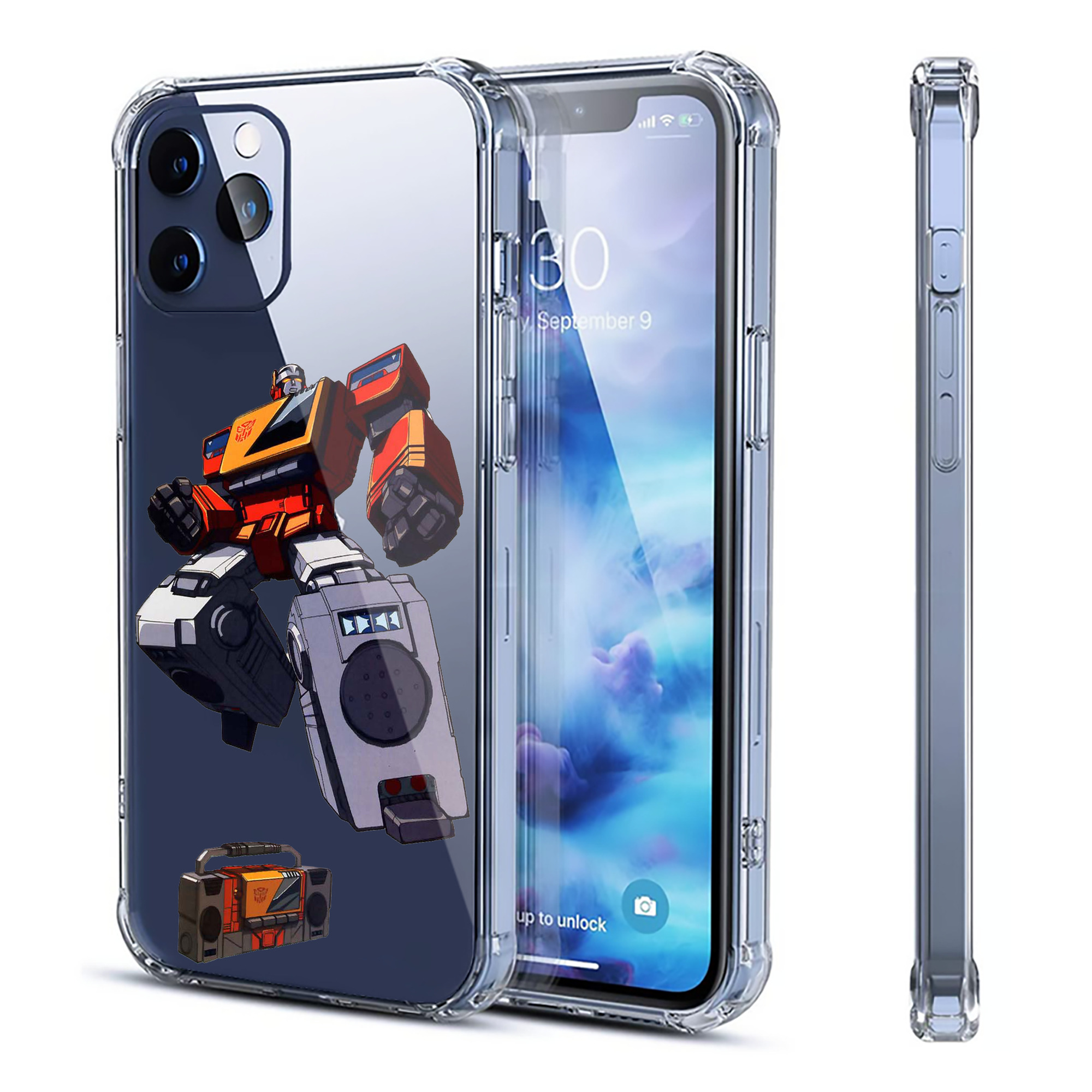 （画像用）  【iPhone 12シリーズ対応】透明スマホケース（クリアソフトケース）